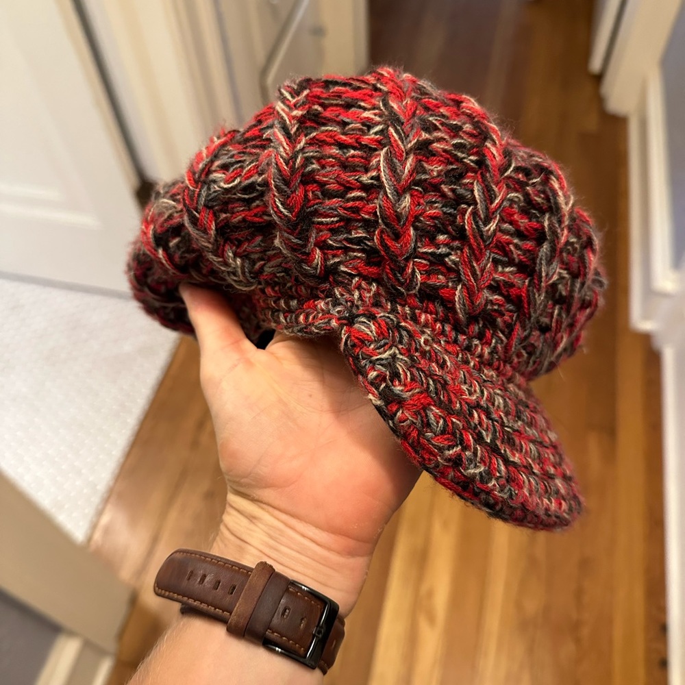 Funky knit hat